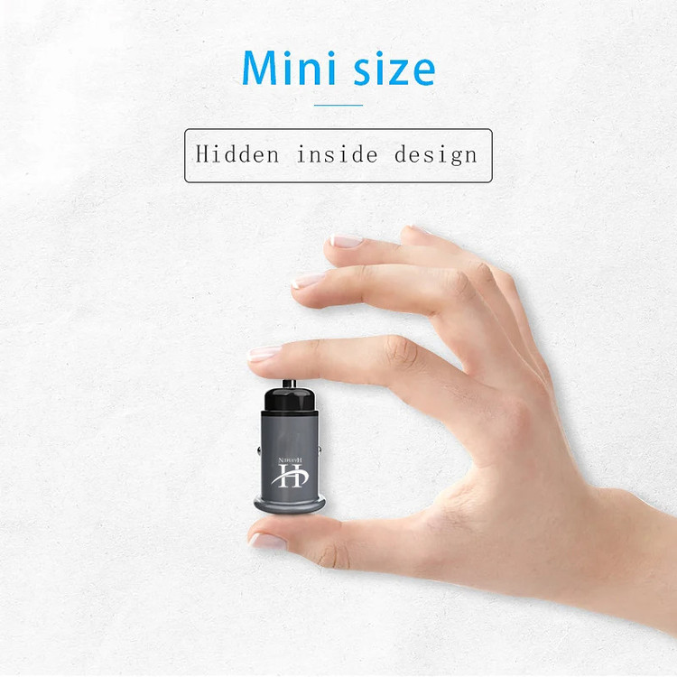 شارژر فندکی 35 وات هارمن مدل HR-QC3PDUSB200 به همراه کابل تبدیل USB به MICROUSB/USB-C/لایتنینگ
