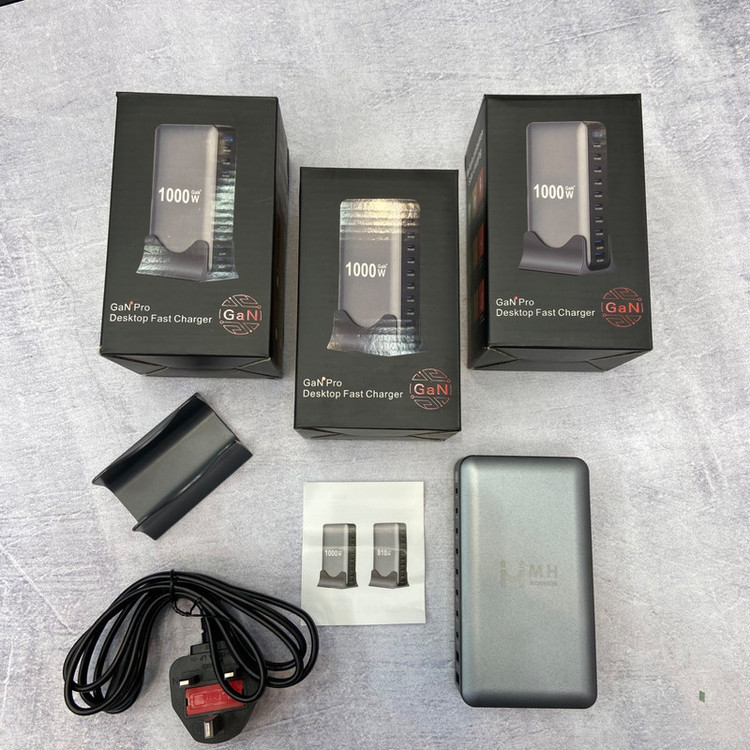 شارژر رومیزی 140 وات 10 پورت مدل MH_1000W