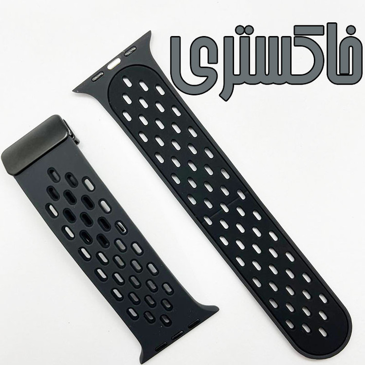 بند گوف مدل Breathable Silicon Magnetic مناسب برای اپل واچ سایز 42/44/45/49 میلی متری سری 1/2/3/4/5/6/7/8/9/SE/ULTRA/ULTRA 2