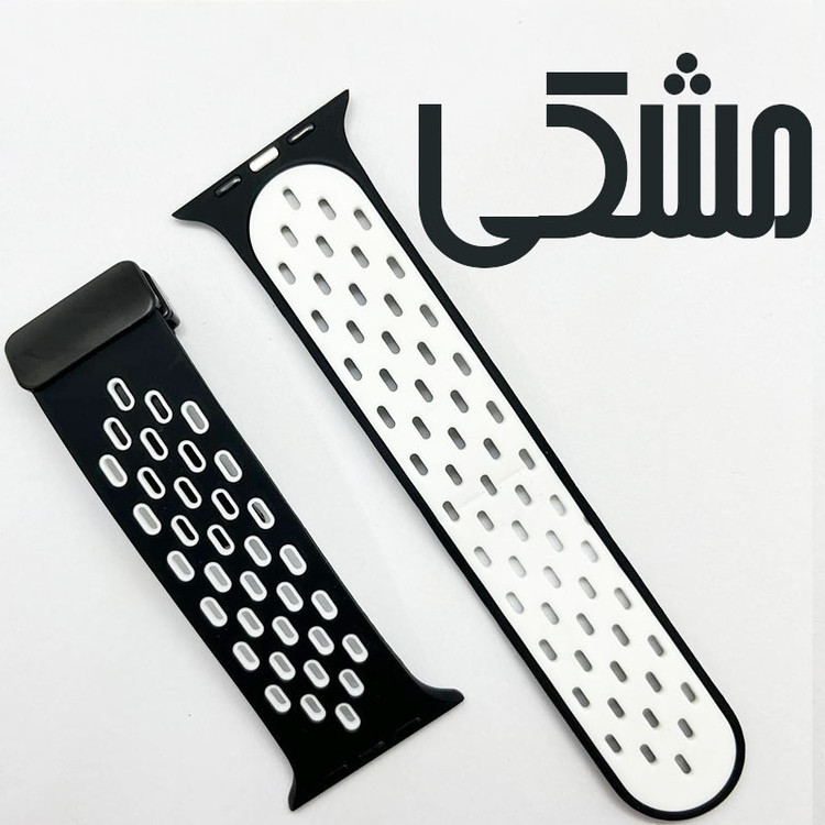 بند گوف مدل Breathable Silicon Magnetic مناسب برای اپل واچ سایز 42/44/45/49 میلی متری سری 1/2/3/4/5/6/7/8/9/SE/ULTRA/ULTRA 2