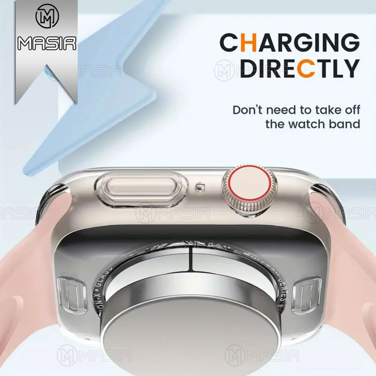 کاور مسیر مدل Soft Jelly Protective مناسب برای اپل واچ Ultra 49mm / Ultra 2 49mm