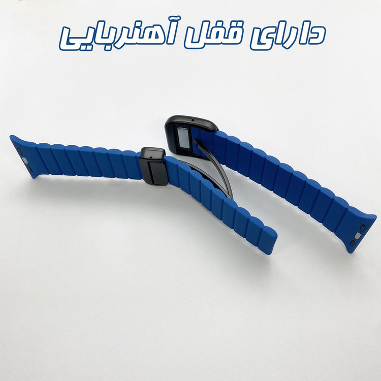 بند گوف مدل Squar-P مناسب برای اپل واچ سری 10 سایز 46 میلی متری