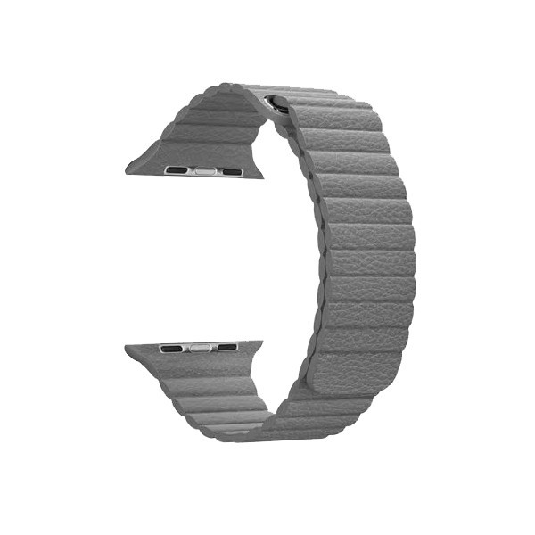 بند گوف مدل leather magnet مناسب برای اپل واچ سری 1/2/3/4/5/6/7/8/9/SE سایز 38/40/41 میلی متری