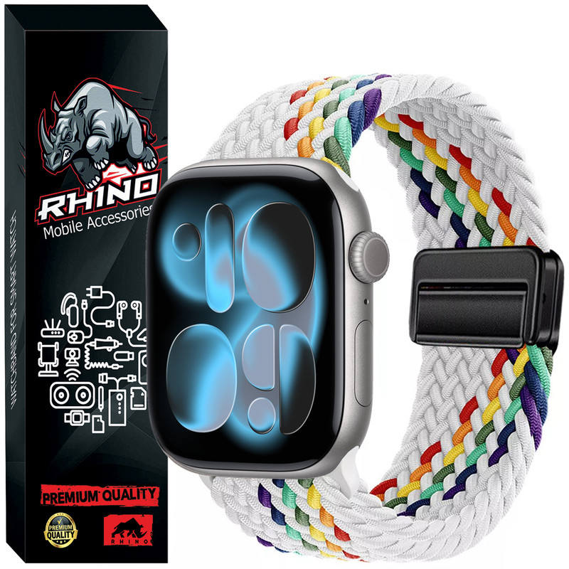 بند راینو مدل Braid Magnet مناسب برای اپل واچ سایز 42 میلی متری سری 10/11