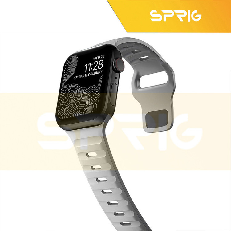 بند اسپریگ مدل Spig Sport strap مناسب برای اپل واچ سری 1/2/3/4/5/6/7/8/9/SE/Ultra سایز 42/44/45/49 میلی متری