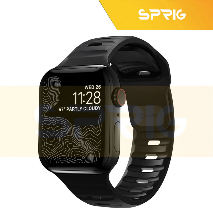 بند اسپریگ مدل Spig Sport strap مناسب برای اپل واچ سری 1/2/3/4/5/6/7/8/9/SE/Ultra سایز 42/44/45/49 میلی متری