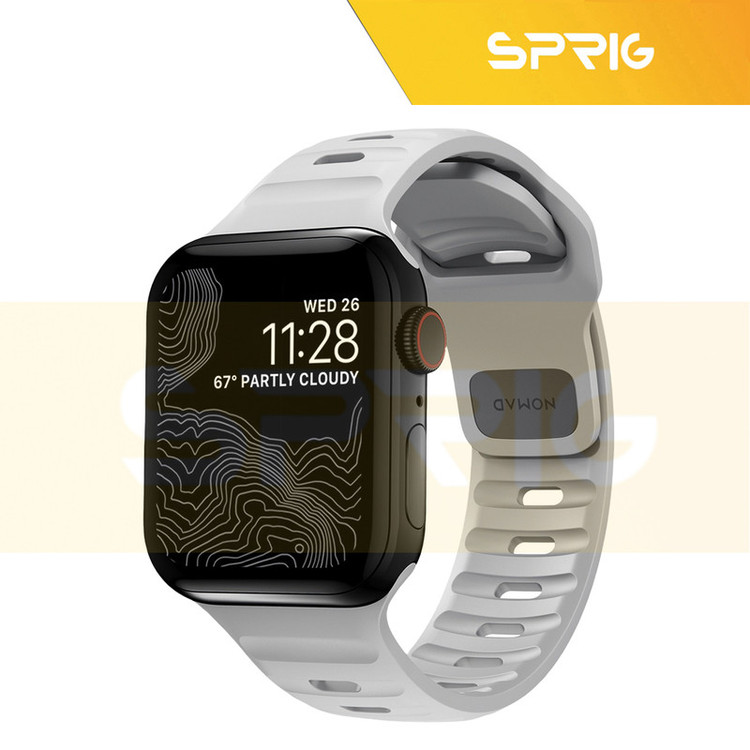 بند اسپریگ مدل Spig Sport strap مناسب برای اپل واچ سری 1/2/3/4/5/6/7/8/9/SE/Ultra سایز 42/44/45/49 میلی متری