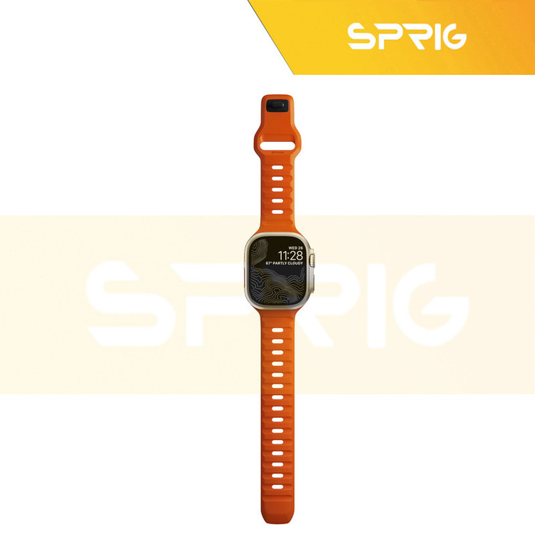 بند اسپریگ مدل Spig Sport strap مناسب برای اپل واچ سری 1/2/3/4/5/6/7/8/9/SE/Ultra سایز 42/44/45/49 میلی متری