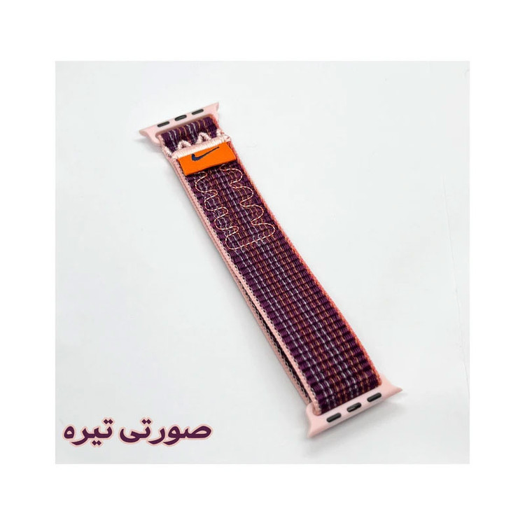 بند مسیر مدل Sport Loop مناسب برای اپل واچ سری 1/2/3/4/5/6/7/8/9/SE/ سایز 38/40/41 میلی متری