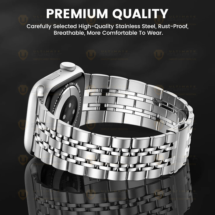 بند آلتیمیت شیلد مدل 7Bead SLV 2C مناسب برای اپل واچ 38/40/41 میلی متری سری Se/1/2/3/4/5/6/7/8/9