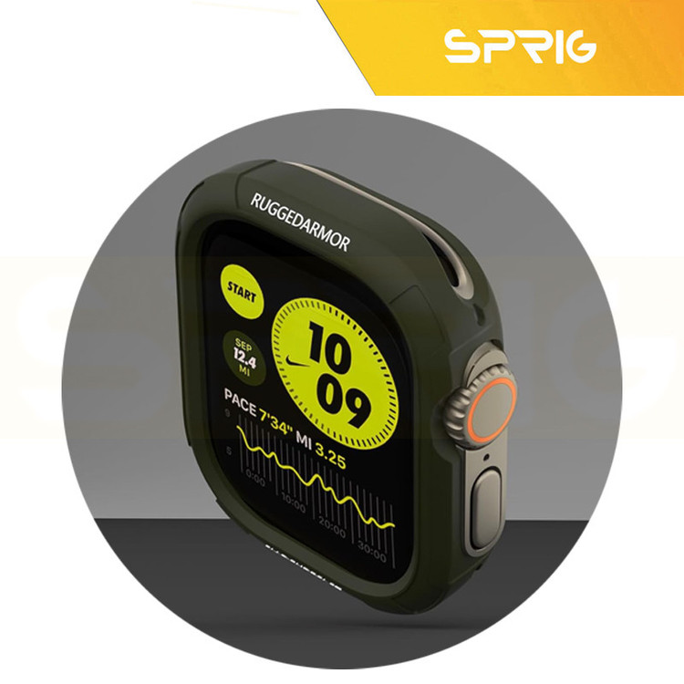 کاور اسپریگ مدل Rugged Armor مناسب برای اپل واچ Ultra / Ultra 2 49mm