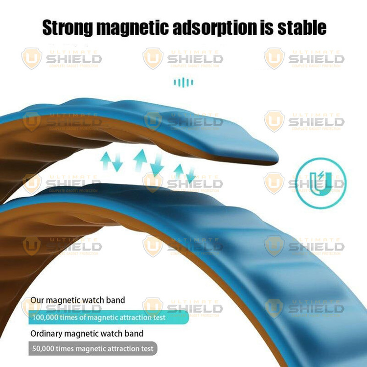 بند آلتیمیت شیلد مدل Magnet Loop مناسب برای اپل واچ سری 10 46 میلی متری