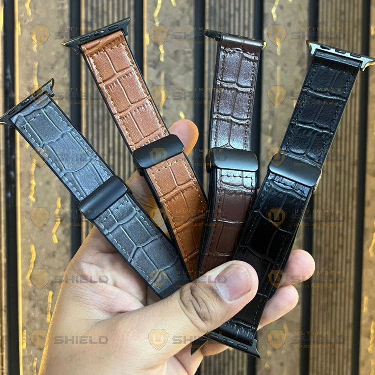 بند آلتیمیت شیلد مدل BB Leather Mag مناسب برای اپل واچ Ultra / Ultra 2 سایز 49 میلی متری