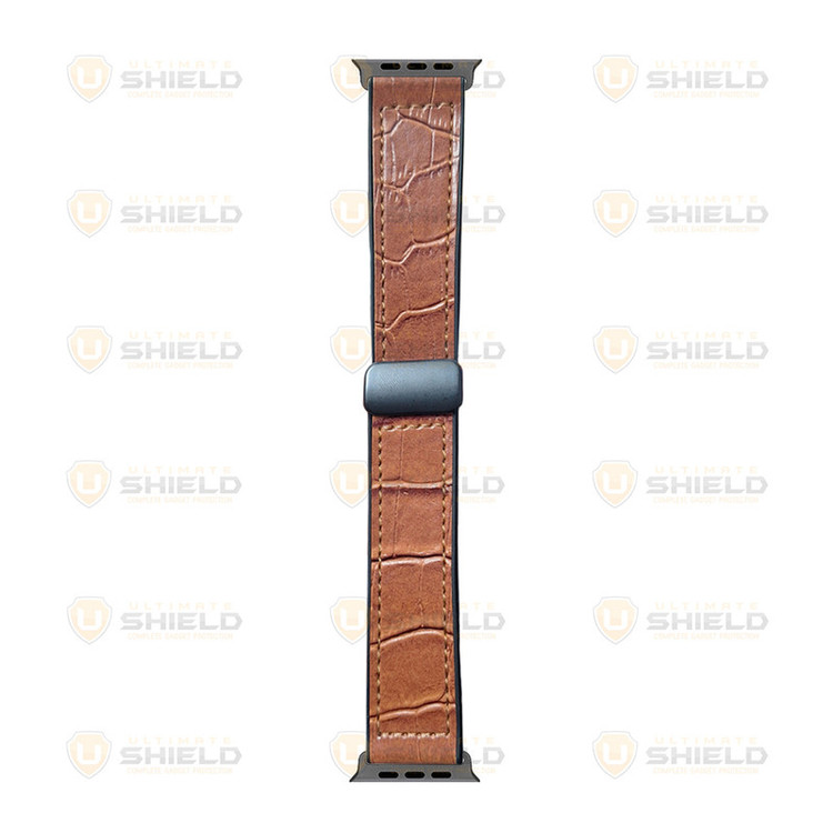 بند آلتیمیت شیلد مدل BB Leather Mag مناسب برای اپل واچ Ultra / Ultra 2 سایز 49 میلی متری