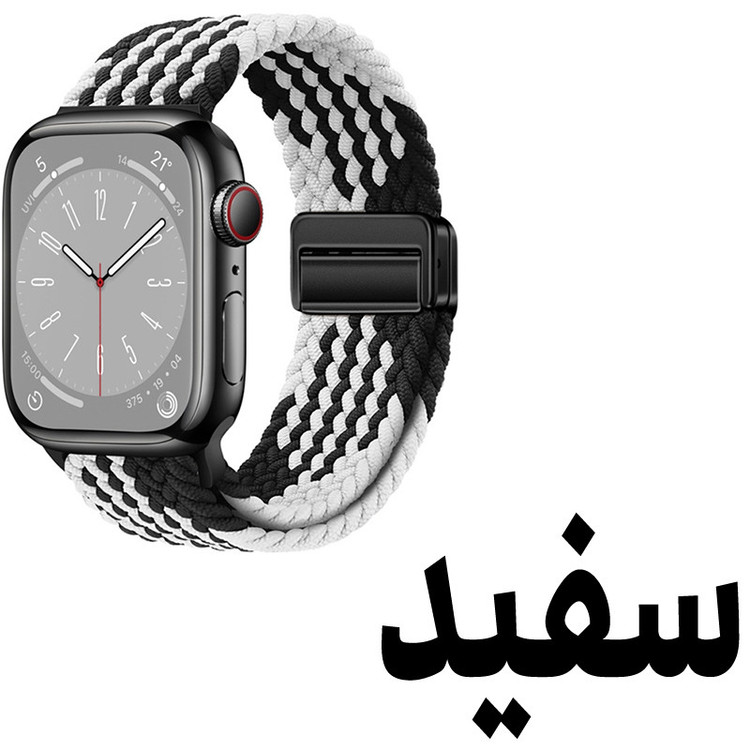 بند مسیر مدل BraidedNw مناسب برای اپل واچ 42 میلیمتری سری 2