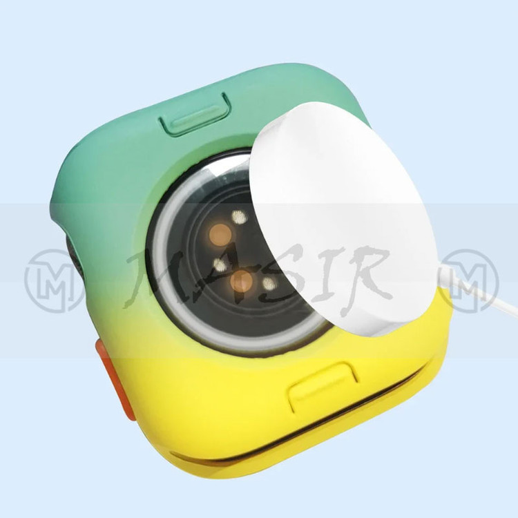 کاور مسیر مدل AMIZEE Silicone Dual Color مناسب برای اپل واچ Ultra 49mm / Ultra 2 49mm