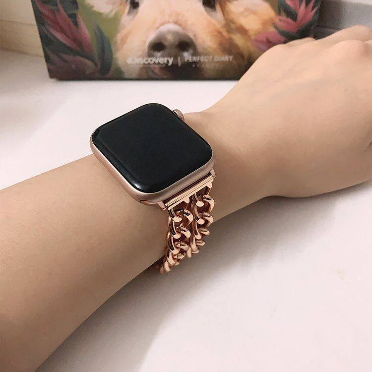 بند اپیکوی مدل Cartier Loop مناسب برای اپل واچ سری 1/2/3/4/5/6/7/8/SE سایز 38/40/41 میلی متری