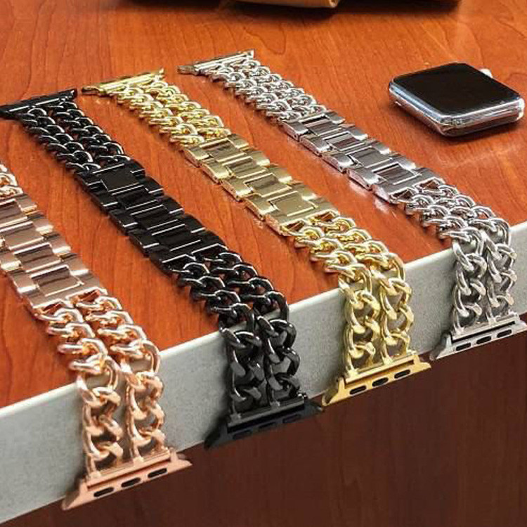 بند اپیکوی مدل Cartier Loop مناسب برای اپل واچ سری 1/2/3/4/5/6/7/8/SE سایز 38/40/41 میلی متری