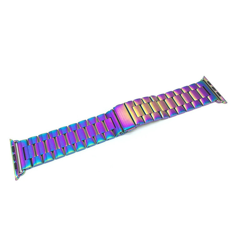 بند گوف مدل Stainless 3Bead colorful مناسب برای اپل واچ سری 4 سایز 40 میلی متری