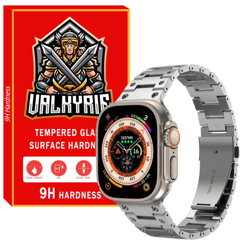 بند والکری مدل Link Bracelet Strap مناسب برای اپل واچ سری 1/2/3/4/5/6/7/8/9/SE سایز 38/40/41 میلی متری