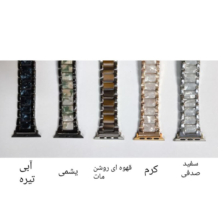 بند اپیکوی مدل Cartier Opal مناسب برای اپل واچ 38/40/41 میلی متری