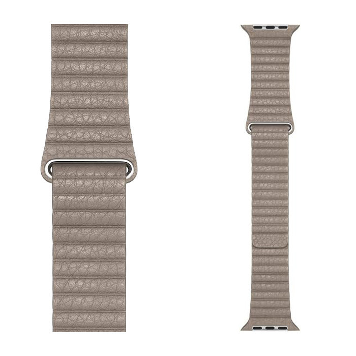 بند پنتر مدل Leather Clip Magnetic مناسب برای اپل واچ سری 1/2/3/4/5/6/7/8/9/ SE / ULTRA / ULTRA 2 سایز 42/44/45/49 میلی متری