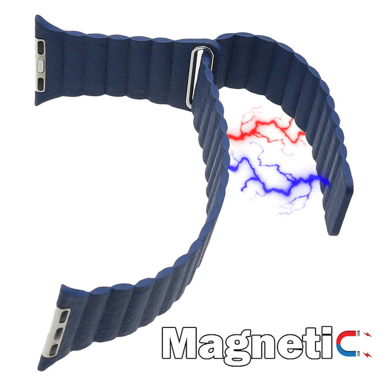 بند پنتر مدل Leather Clip Magnetic مناسب برای اپل واچ سری 1/2/3/4/5/6/7/8/9/ SE / ULTRA / ULTRA 2 سایز 42/44/45/49 میلی متری