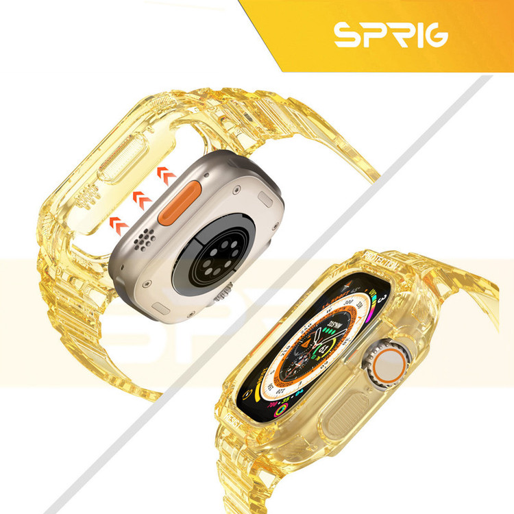 بند اسپریگ مدل CLR Resist G-Shock مناسب برای اپل واچ سری 7/8/9 سایز 41 میلی متری