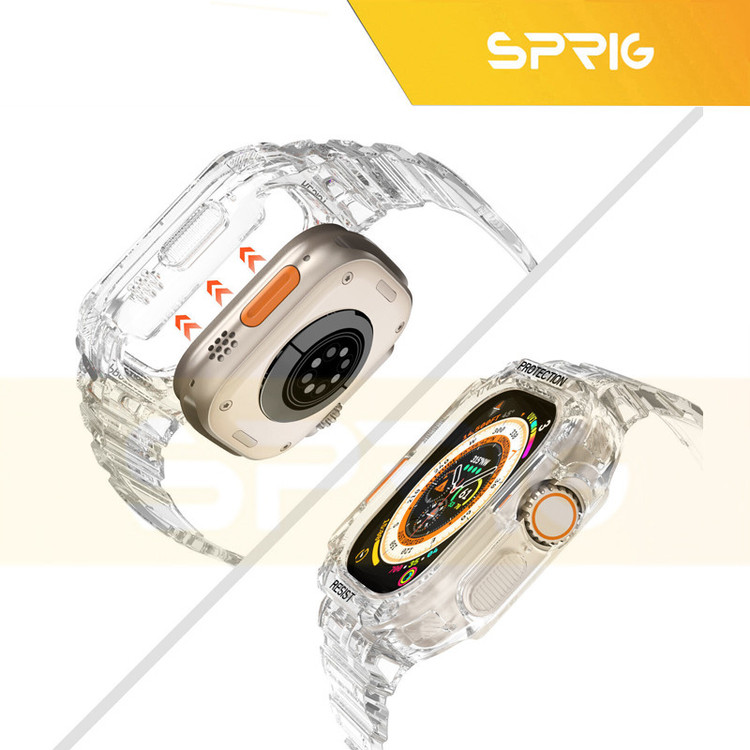 بند اسپریگ مدل CLR Resist G-Shock مناسب برای اپل واچ سری 7/8/9 سایز 41 میلی متری