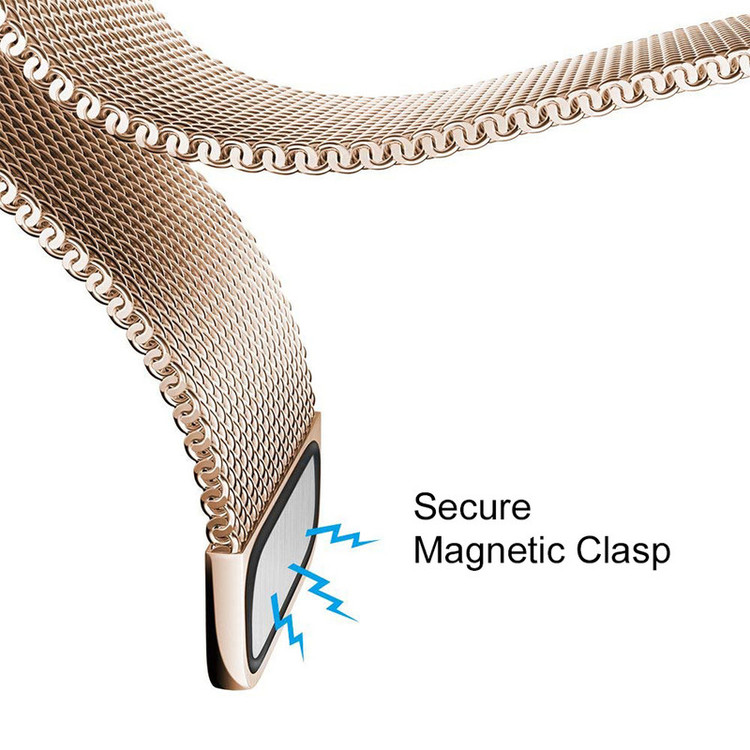 بند گوف مدل Milanese Magnetic مناسب برای اپل واچ سری 10 سایز 46 میلی متری