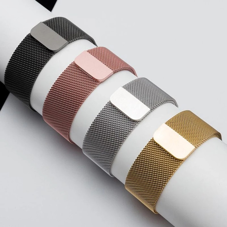 بند گوف مدل Milanese Magnetic مناسب برای اپل واچ سری 10 سایز 46 میلی متری