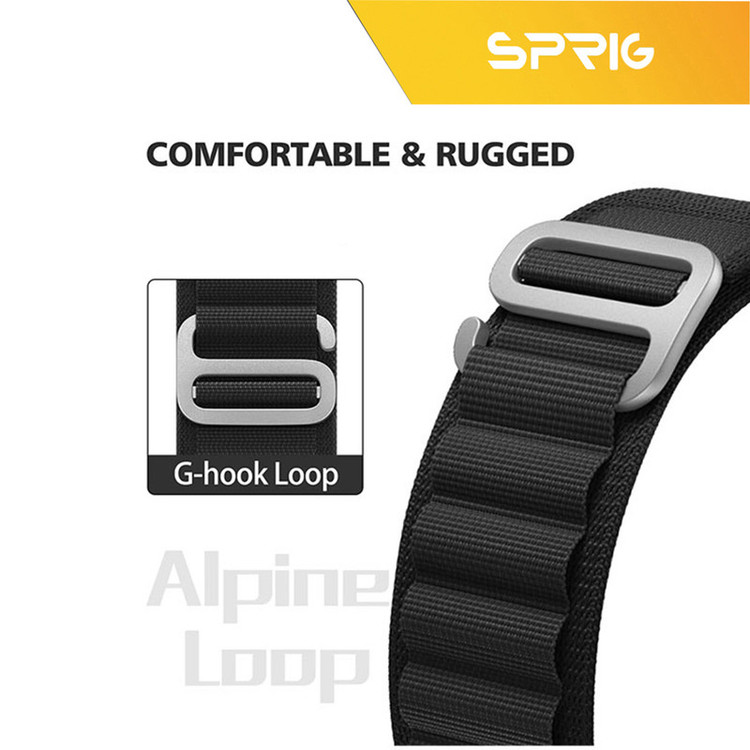 بند اسپریگ مدل Loop Alpine مناسب برای اپل واچ 42 / 44 / 45 / 49 میلی متر
