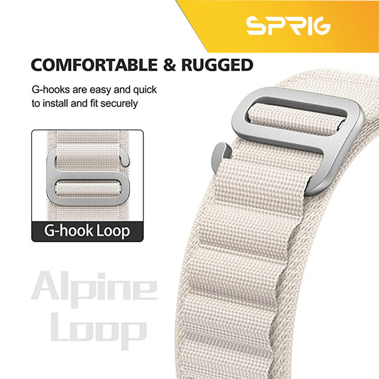 بند اسپریگ مدل Loop Alpine مناسب برای اپل واچ 42 / 44 / 45 / 49 میلی متر