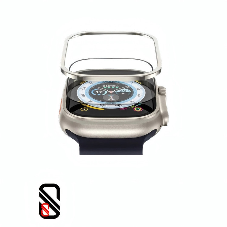 محافظ صفحه نمایش اسلیکتو مدل Sapphire مناسب برای اپل واچ 49 میلی متری