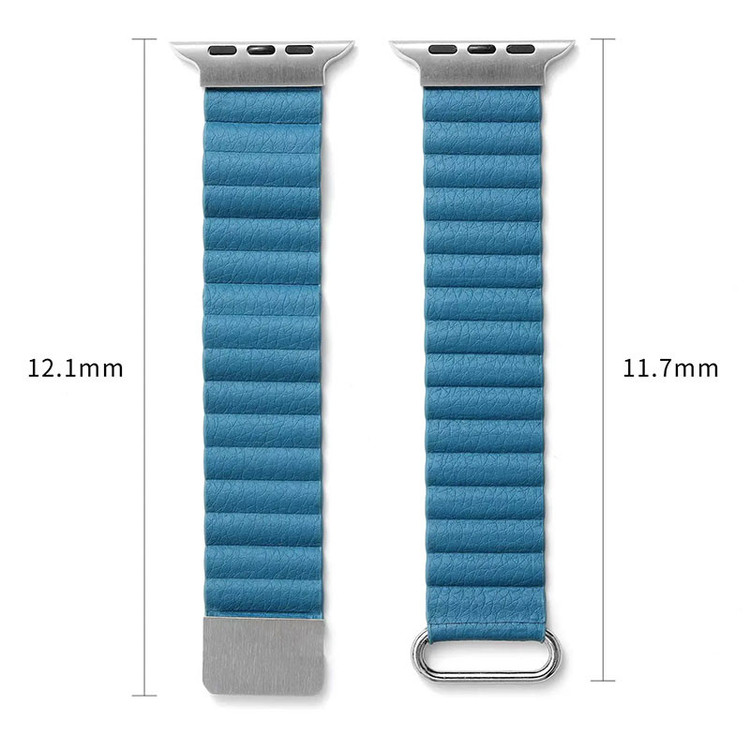 بند مسیر مدل Eraysun Magnetic Leather مناسب برای اپل واچ سری 10 سایز 46 میلی متری