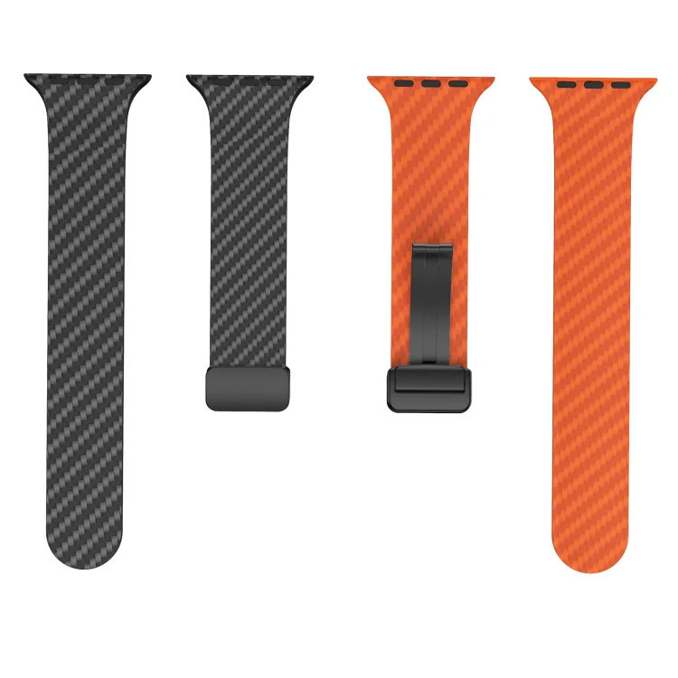 بند گوف مدل DC Carbon مناسب برای اپل واچ سری 1/2/3/4/5/6/7/8/9/SE/ULTRA/ULTRA 2 سایز 42/44/45/49 میلی متری