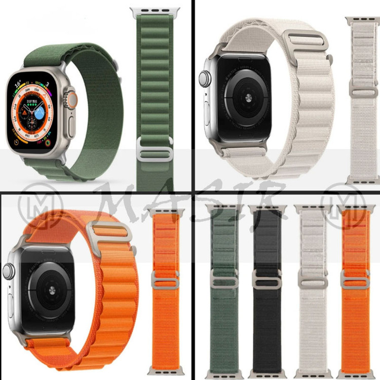 بند مسیر مدل Alpine Loop Strap مناسب برای اپل واچ سری 4 سایز 40 میلی متری