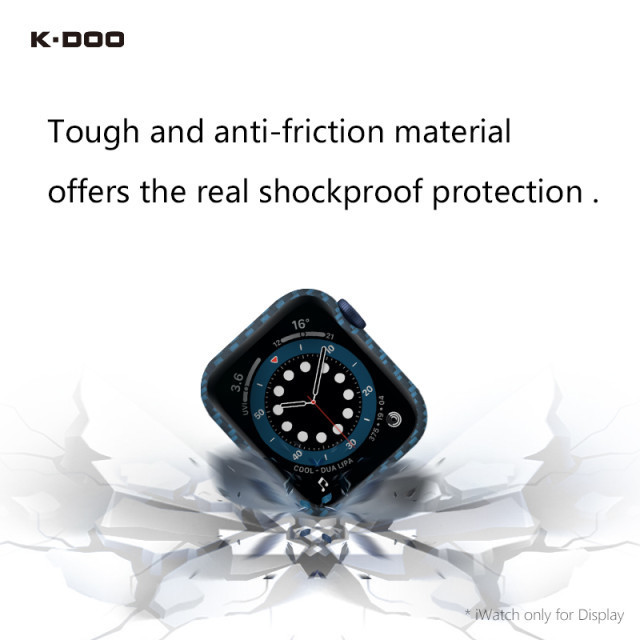 کاور کی-دوو مدل Kevlar Edge مناسب برای اپل واچ 45 میلی متری
