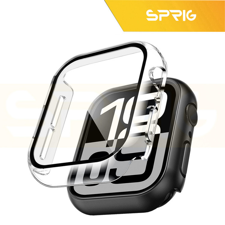 کاور اسپریگ مدل 360 Guard مناسب برای اپل واچ Series 10 42mm به همراه محافظ صفحه نمایش