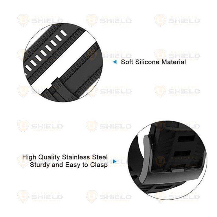 بند آلتیمیت شیلد مدل Tire Silic مناسب برای اپل واچ 42 میلی متری سری 10/11