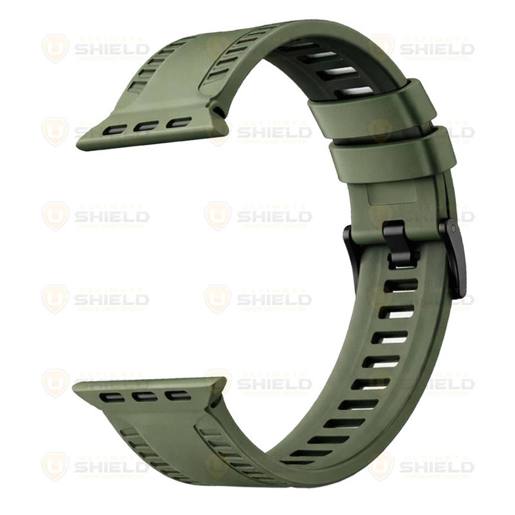 بند آلتیمیت شیلد مدل Tire Silic مناسب برای اپل واچ 42 میلی متری سری 10/11