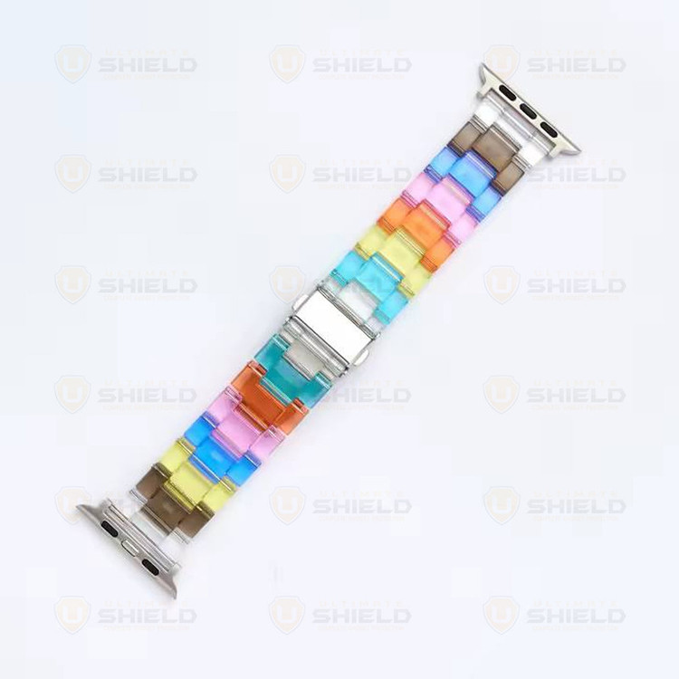 بند آلتیمیت شیلد مدل Crystal Hue مناسب برای اپل واچ 44 میلی متری سری 4/5/6/SE/SE2/SE3