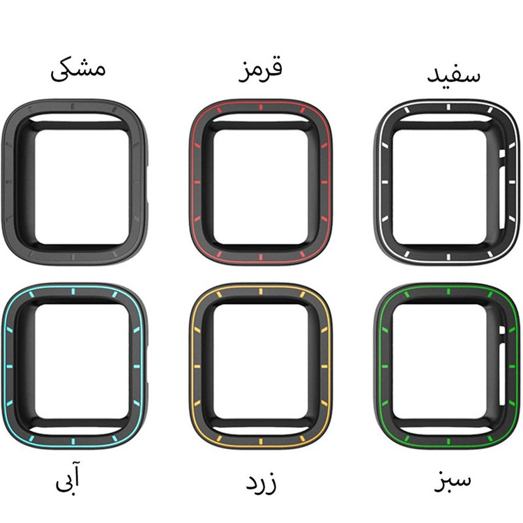کاور مسیر مدل Silicone line Slicto مناسب برای اپل واچ سایز 45 میلی متری