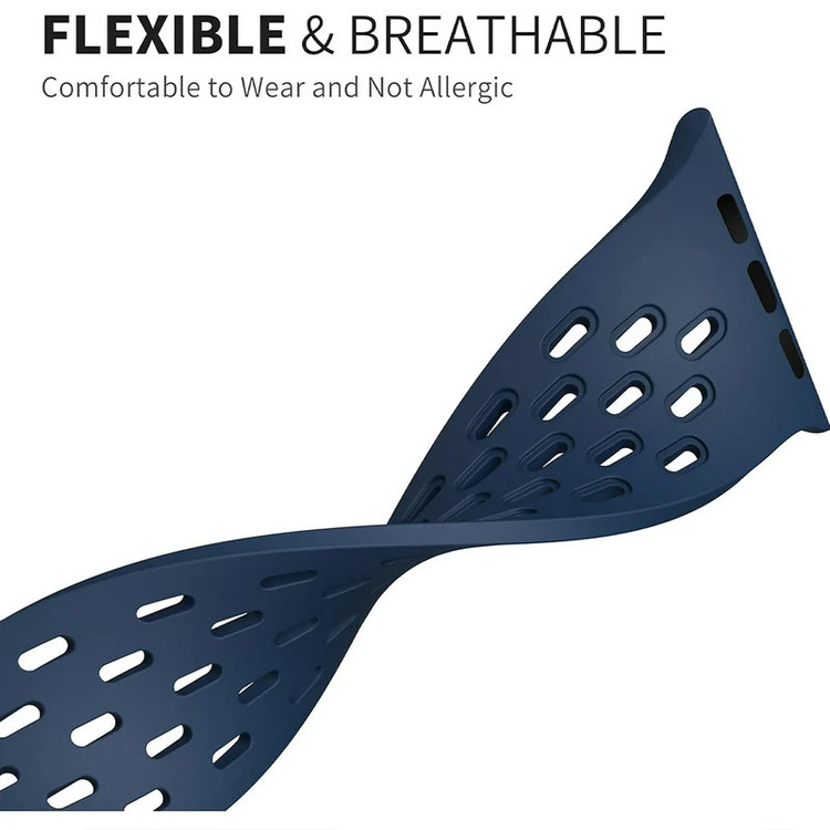 بند مسیر مدل Breathable مناسب برای اپل واچ سایز 45 میلی متری سری 7