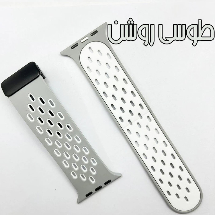 بند مسیر مدل Breathable مناسب برای اپل واچ سایز 45 میلی متری سری 7