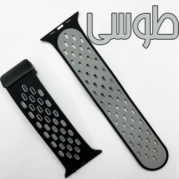 بند مسیر مدل Breathable مناسب برای اپل واچ سایز 45 میلی متری سری 7