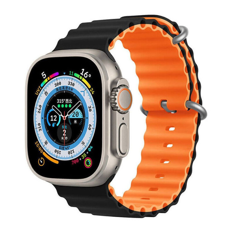 بند انتک مدل Ocean Loop مناسب برای اپل واچ Ultra 49mm / Ultra 2 49mm