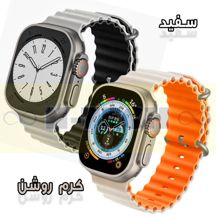 بند انتک مدل Ocean Loop مناسب برای اپل واچ Ultra 49mm / Ultra 2 49mm