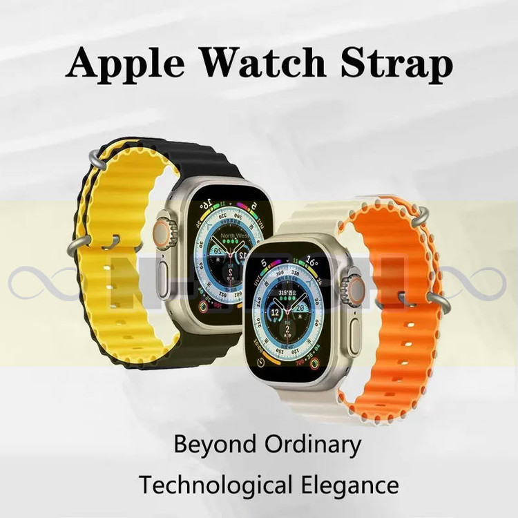 بند انتک مدل Ocean Loop مناسب برای اپل واچ Ultra 49mm / Ultra 2 49mm