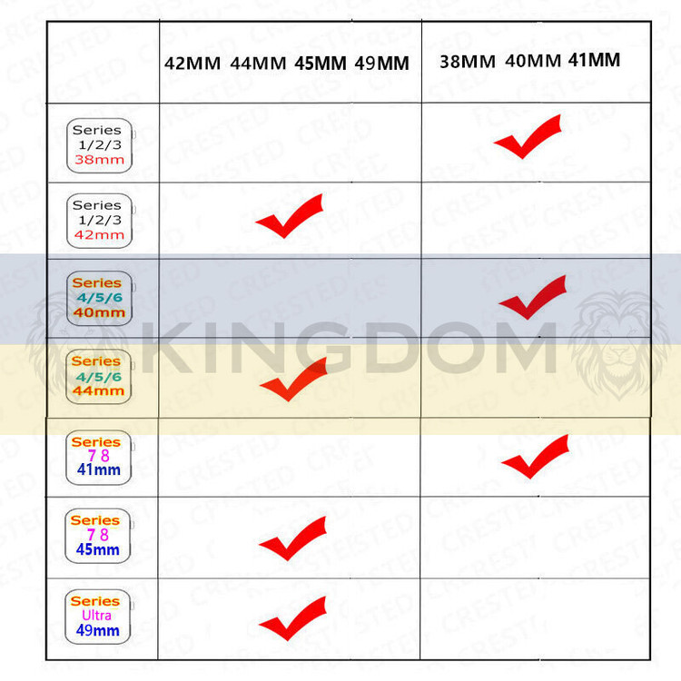 بند کینگدام مدل Alpine مناسب برای اپل واچ سری 1/2/3/4/5/6/7/8/9/SE/ULTRA/ULTRA 2 سایز 42/44/45/49 میلی متر